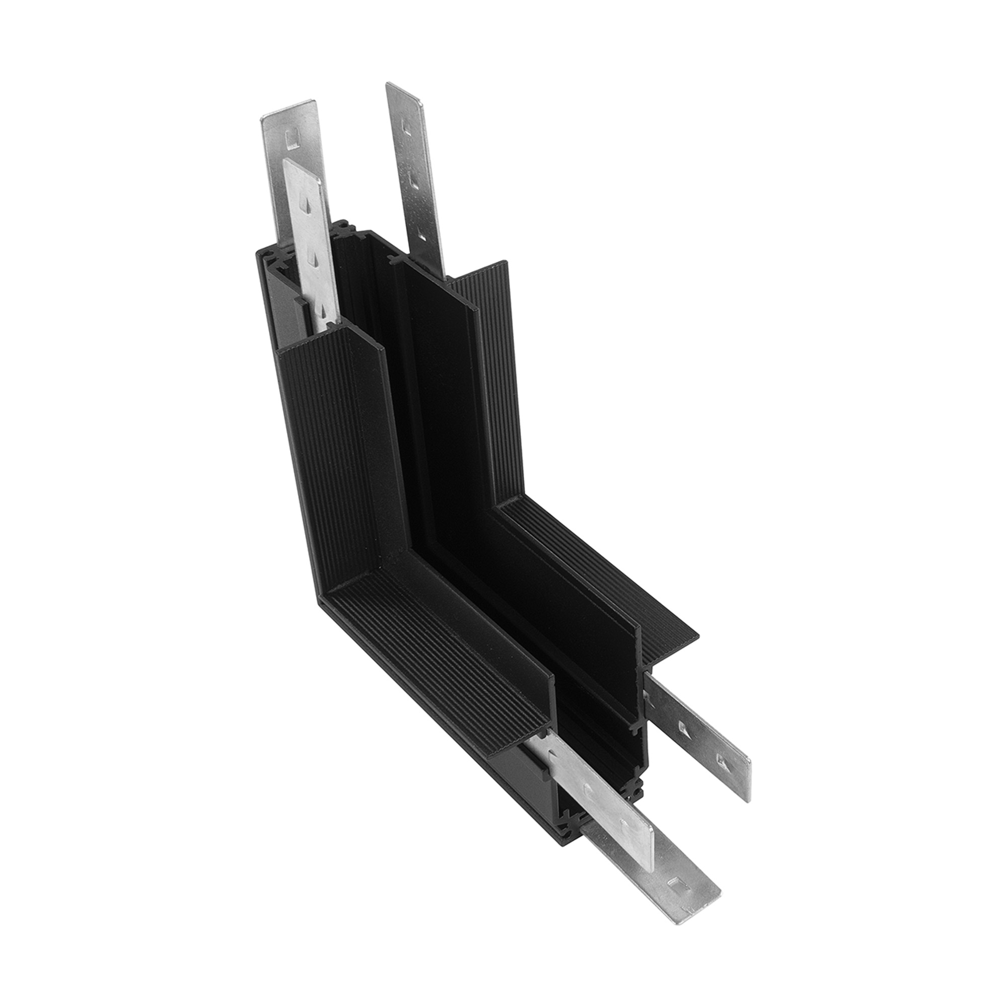 M8310  Magneto Recessed L-Joint Wall To Wall In; Black For M8307/M8308